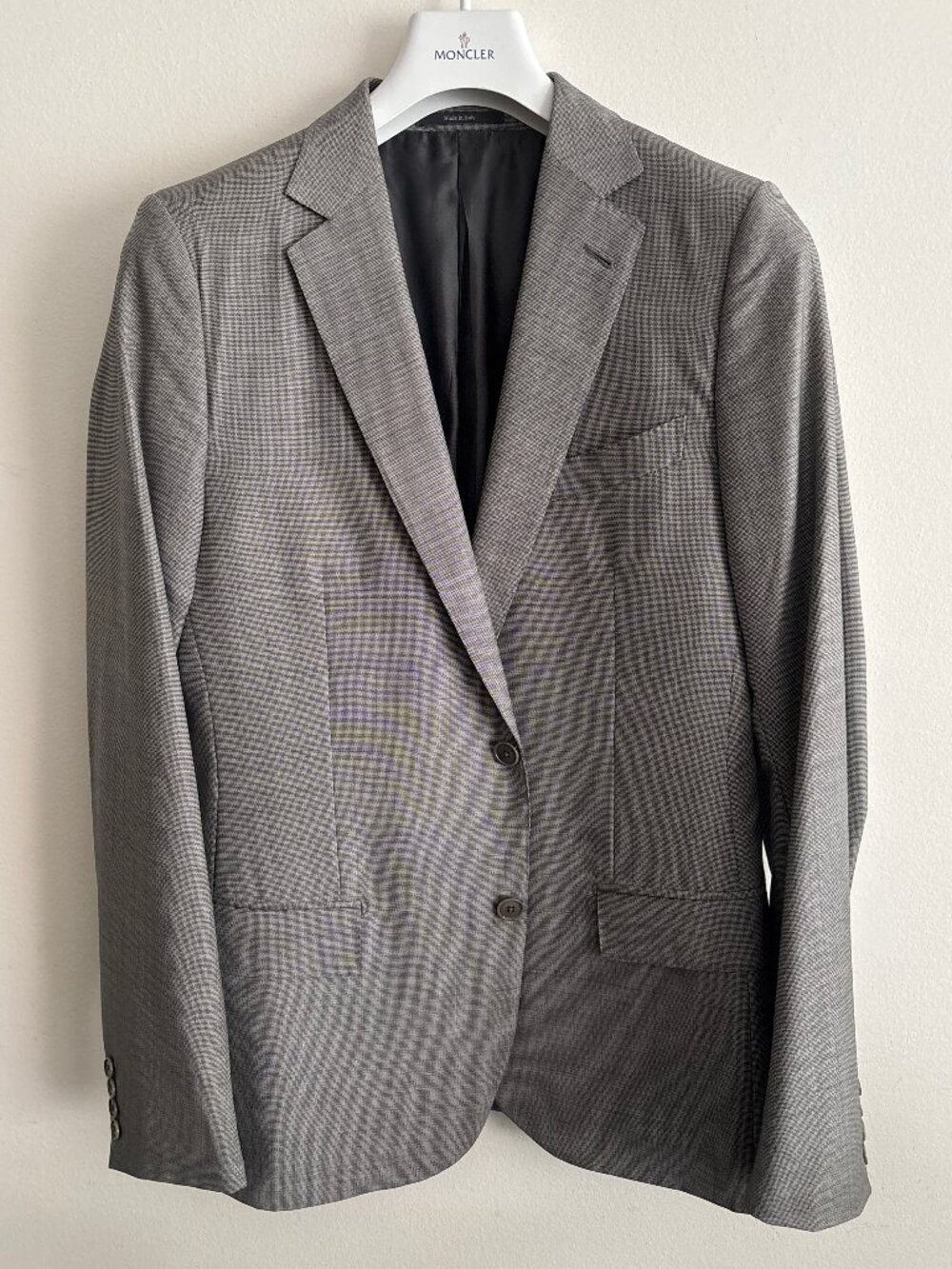 $3500 Ermenegildo Zegna Grey Wool Sport Coat/ Blazer - 38
